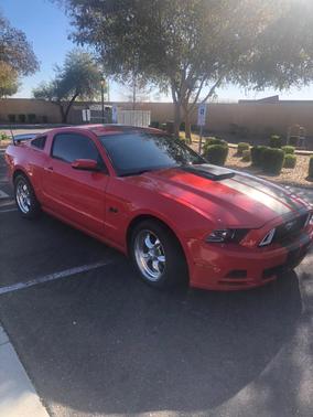 Red 2013 Ford Mustang V6