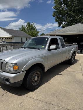 Silver 2010 Ford Ranger XLT