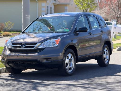 Beige 2011 Honda CR-V LX
