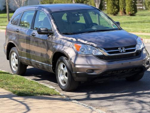 Beige 2011 Honda CR-V LX