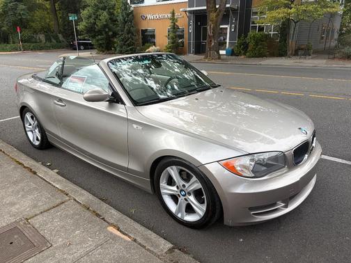 Silver 2008 BMW 128 i