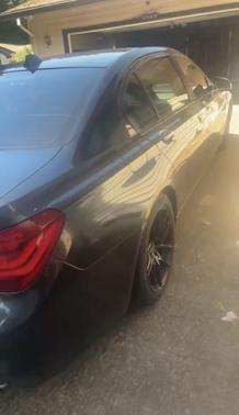 Gray 2015 BMW 750 i