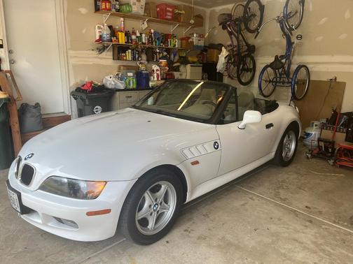 White 1996 BMW Z3 Roadster