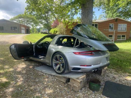 Silver 2017 Porsche 911 911 Targa 4S