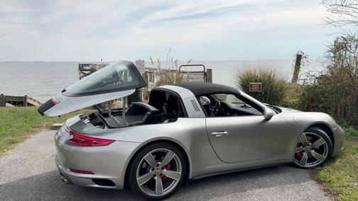 Silver 2017 Porsche 911 911 Targa 4S