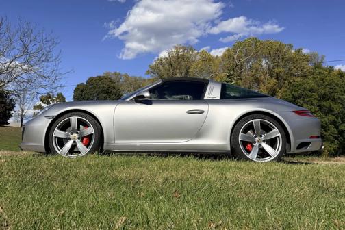 Silver 2017 Porsche 911 911 Targa 4S