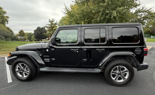 Black 2020 Jeep Wrangler Unlimited Sahara