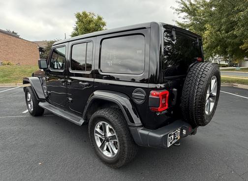 Black 2020 Jeep Wrangler Unlimited Sahara