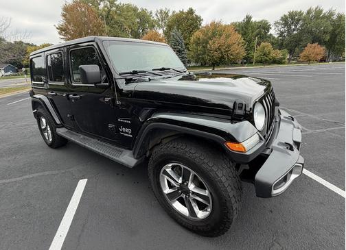 Black 2020 Jeep Wrangler Unlimited Sahara