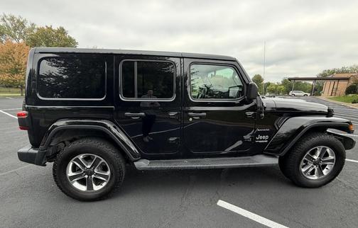 Black 2020 Jeep Wrangler Unlimited Sahara