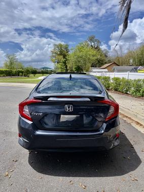 Blue 2018 Honda Civic EX