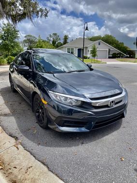 Blue 2018 Honda Civic EX