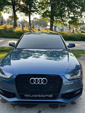 Blue 2015 Audi A4 2.0T Premium Plus