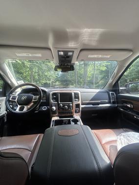 Red 2015 RAM 1500 Longhorn