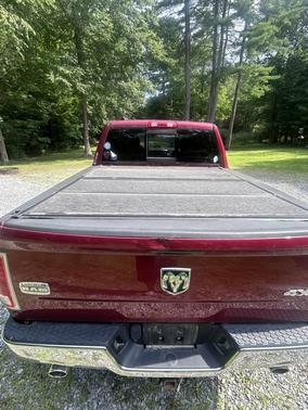 Red 2015 RAM 1500 Longhorn