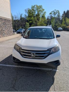 White 2013 Honda CR-V LX