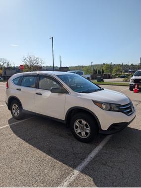 White 2013 Honda CR-V LX