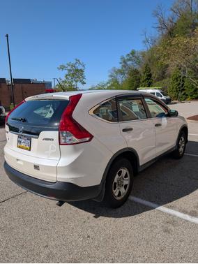 White 2013 Honda CR-V LX