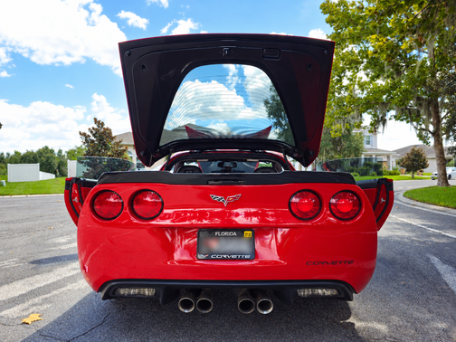Red 2008 Chevrolet Corvette Base