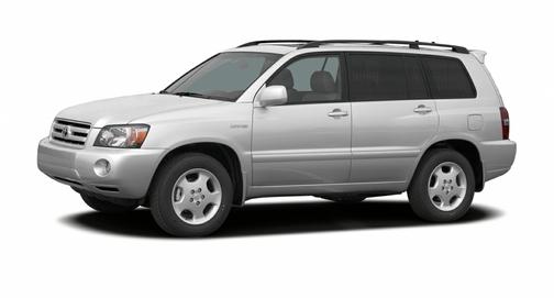 White 2007 Toyota Highlander Limited
