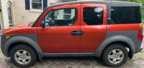 Orange 2004 Honda Element EX