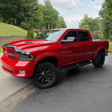 Red 2012 RAM 1500 Sport