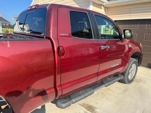 Red 2007 Toyota Tundra Limited Double Cab