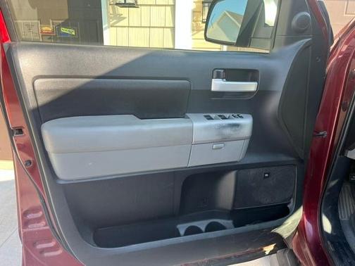 Red 2007 Toyota Tundra Limited Double Cab