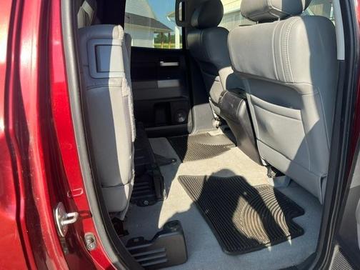 Red 2007 Toyota Tundra Limited Double Cab