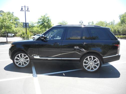 Black 2016 Land Rover Range Rover 3.0L Supercharged HSE