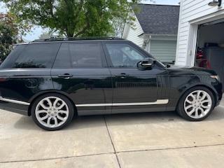 Black 2016 Land Rover Range Rover 3.0L Supercharged HSE