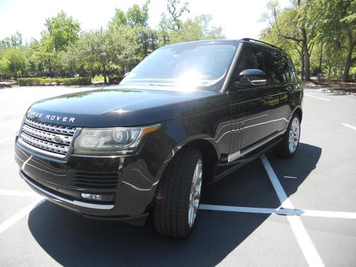 Black 2016 Land Rover Range Rover 3.0L Supercharged HSE