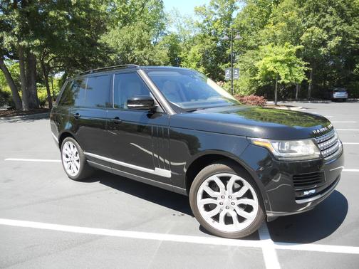 Black 2016 Land Rover Range Rover 3.0L Supercharged HSE