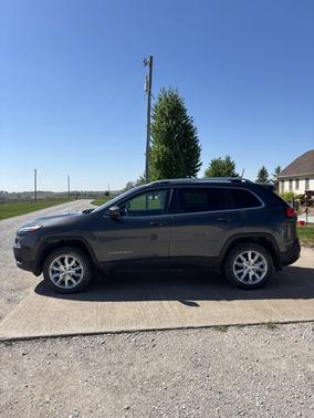 Gray 2016 Jeep Cherokee Limited