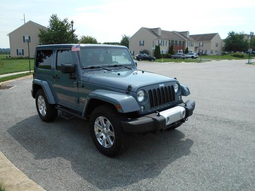 Gray 2014 Jeep Wrangler Sahara