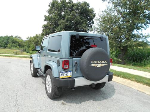Gray 2014 Jeep Wrangler Sahara