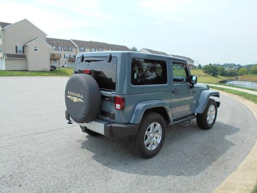 Gray 2014 Jeep Wrangler Sahara
