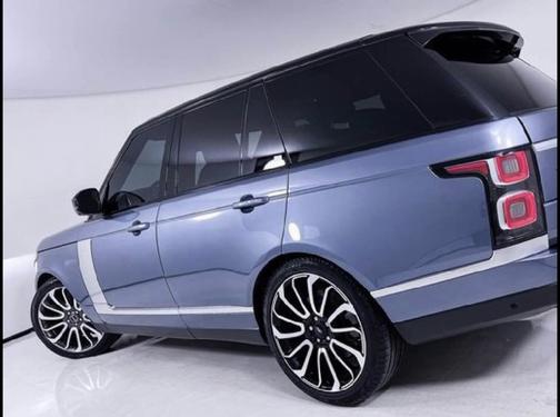 Blue 2019 Land Rover Range Rover 3.0L V6 Supercharged HSE