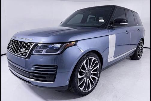 Blue 2019 Land Rover Range Rover 3.0L V6 Supercharged HSE