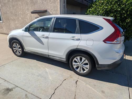 White 2014 Honda CR-V EX