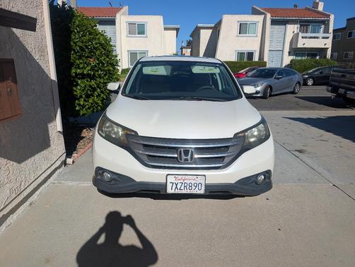 White 2014 Honda CR-V EX