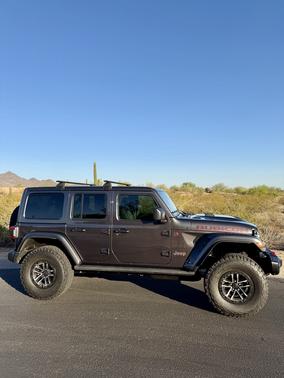 Gray 2026 Jeep Wrangler Rubicon X