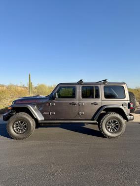 Gray 2026 Jeep Wrangler Rubicon X