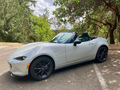 Gray 2016 Mazda MX-5 Miata Club