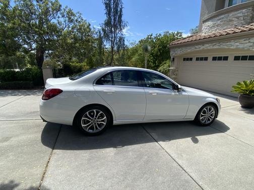 White 2018 Mercedes-Benz C-Class C 300