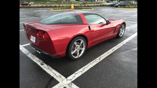 Red 2008 Chevrolet Corvette Base