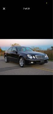 Black 2009 Mercedes-Benz E-Class E 350 4MATIC