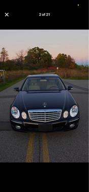 Black 2009 Mercedes-Benz E-Class E 350 4MATIC