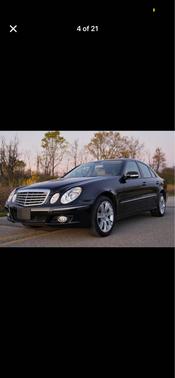 Black 2009 Mercedes-Benz E-Class E 350 4MATIC