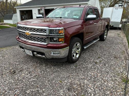 Red 2014 Chevrolet Silverado 1500 1LZ